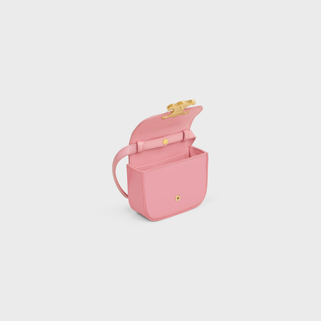 MINI CLAUDE IN SHINY CALFSKIN ROSE - Image 4